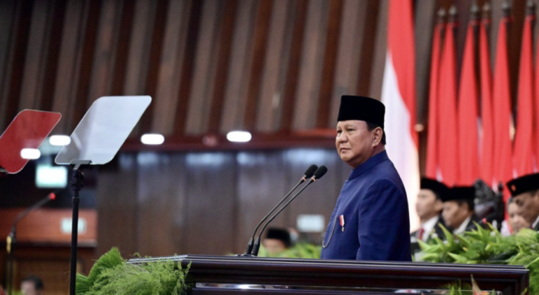 Prabowo innauguration