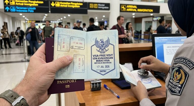 Indonesia Visa Free Countries